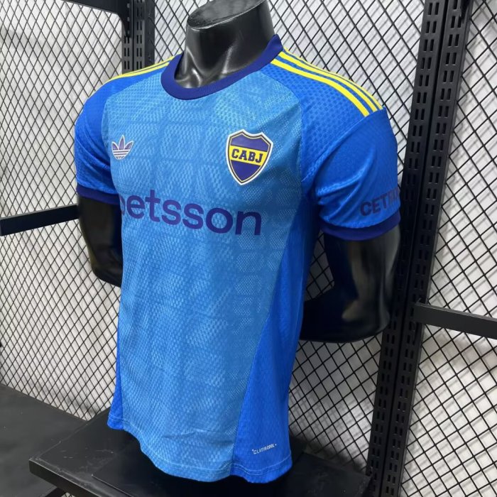 26-27 Boca Juniors Blue Special Edition Player Version Soccer Jersey