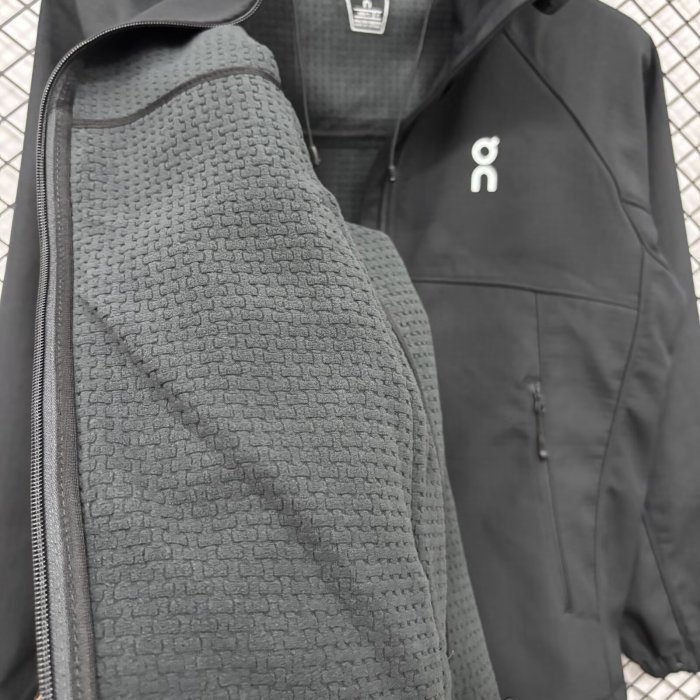 2026 ON Black New Pattern Hardshell jacket
