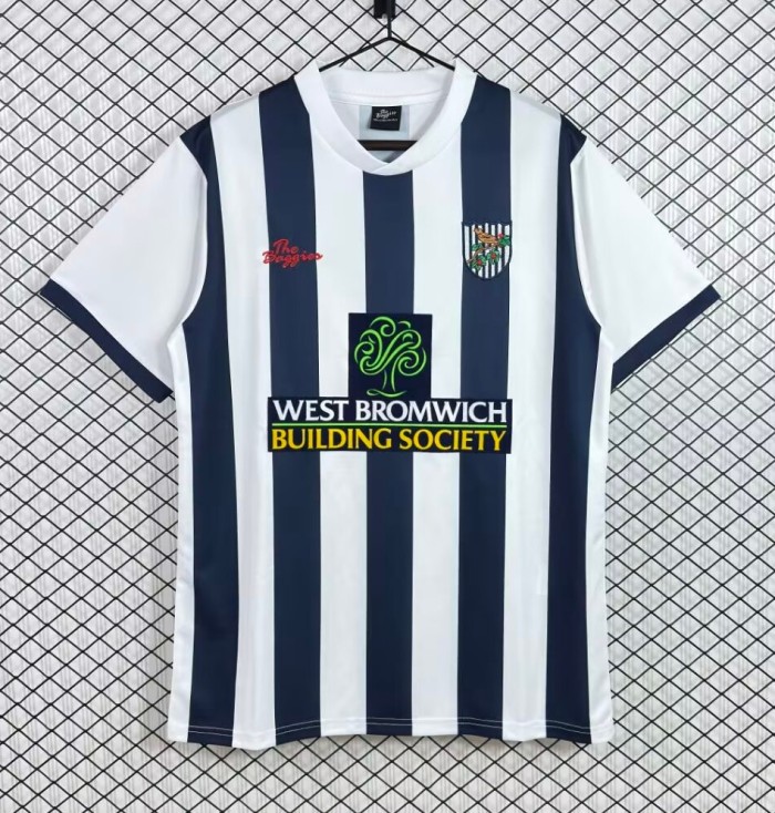2002-2003 West Bromwich Albion Home Retro Soccer Jersey