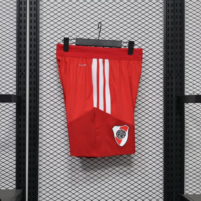 26-27 River Plate Red Player Version Shorts Pants (球员短裤)