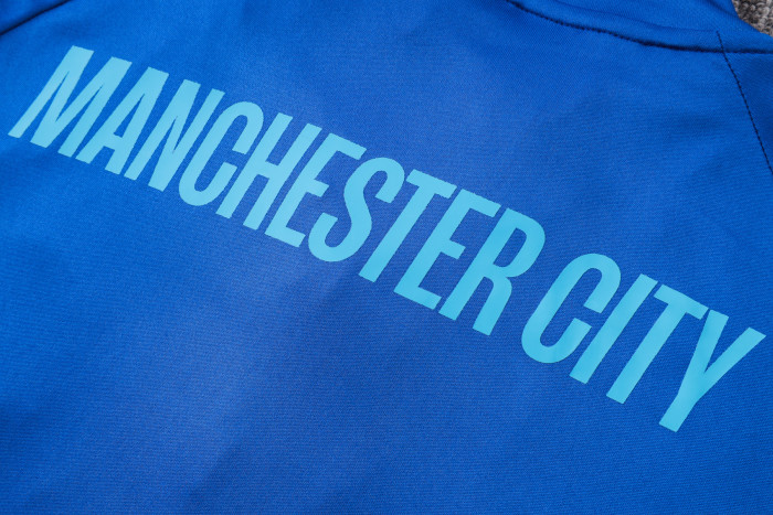 26-27 Man City High Quality Half Pull Tracksuit