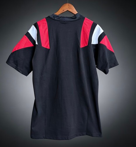 26-27 Man Utd Black Cotton T-shirt