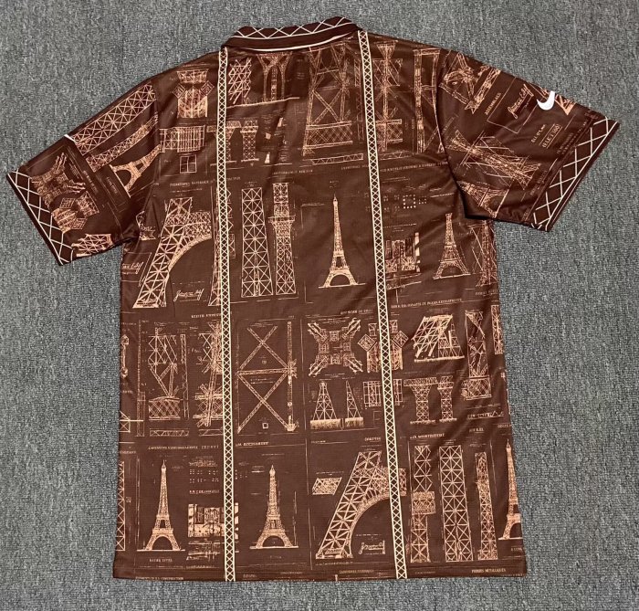 26-27 PSG Brown Special Edition Fans Training shirts