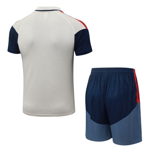 26-27 Bayern High Quality Player Version PoLo Training Short Suit  (球员套装)