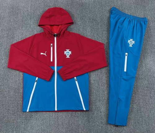 26-27 Portugal High Quality Windbreaker Suit