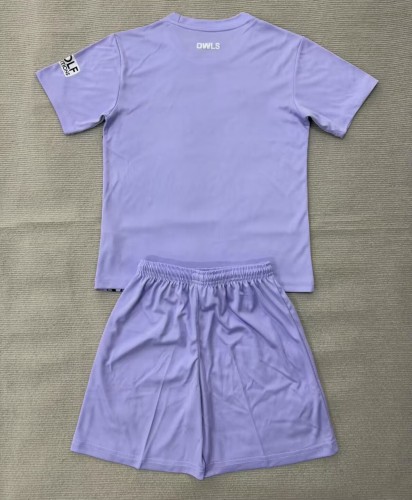 26-27 Sheffield Wednesday Purple GoalKeeper Kids Soccer Jersey