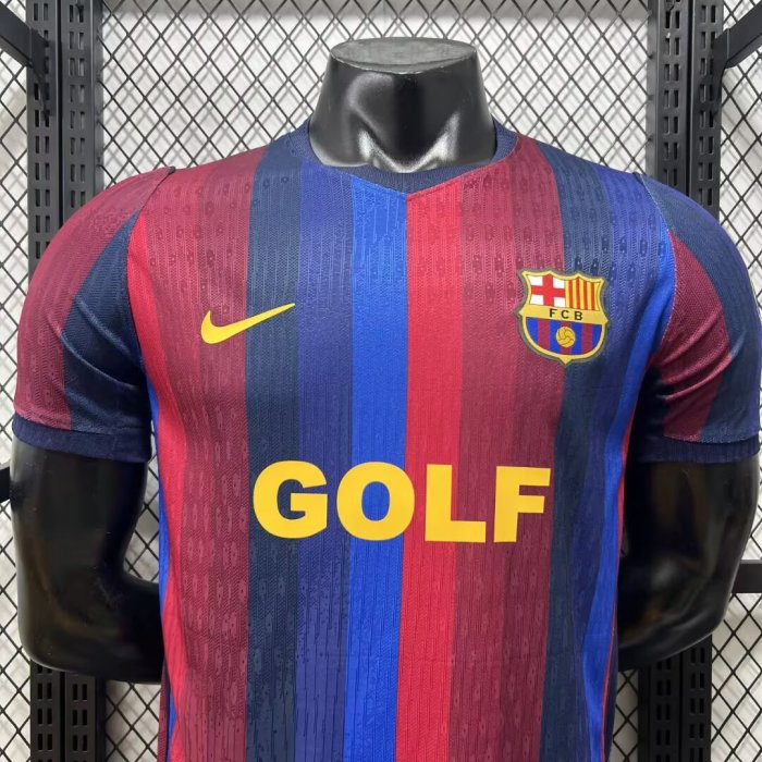 26-27 BAR Home Player Version Soccer Jersey*新广告