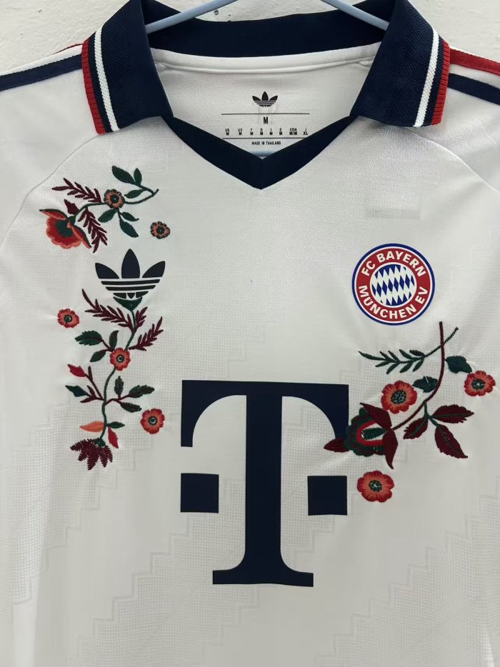 26-27 Bayern Away Embroidered Version Player Version Soccer Jersey