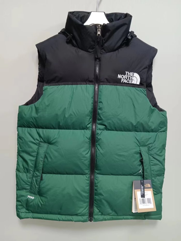 2026 TNF Green New Pattern Vest Cotton Jacket