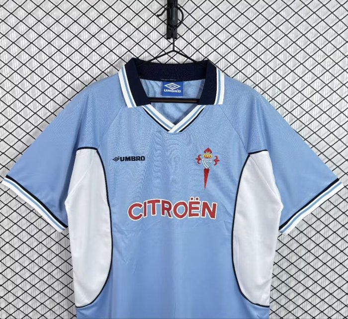 1998-1999 Celta Retro Soccer Jersey