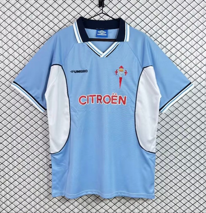1998-1999 Celta Retro Soccer Jersey