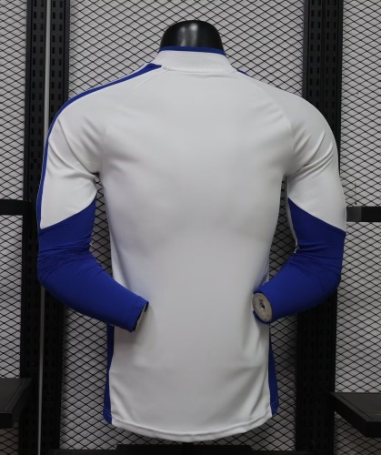 26-27 Boca Juniors White Long Sleeve Player Version Soccer Jersey*长袖球员