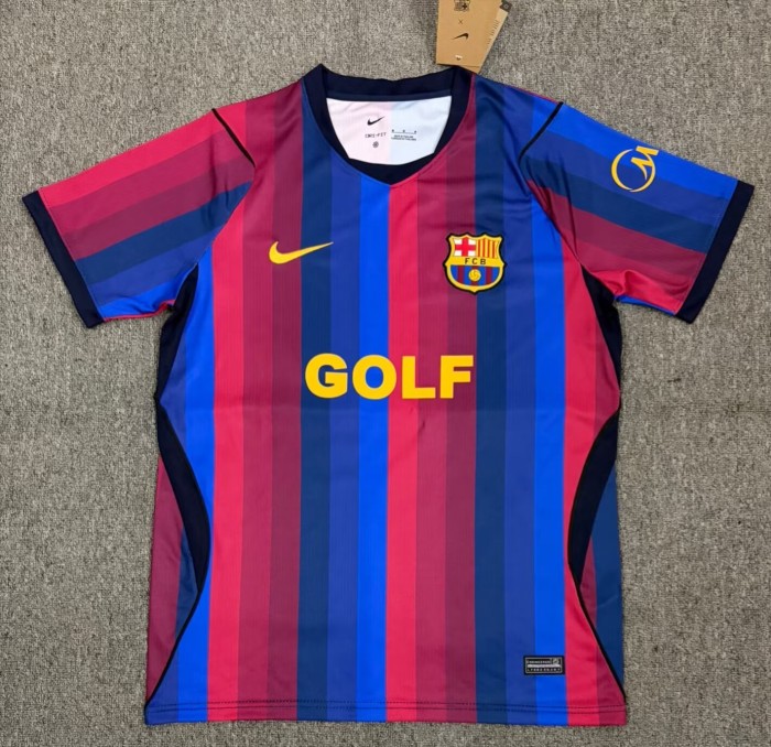 26-27 BAR Home Fans Soccer Jersey*GOLF
