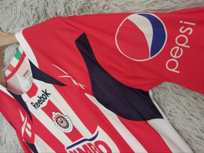 2010-2011 Chivas Home Long Sleeve Retro Soccer Jersey