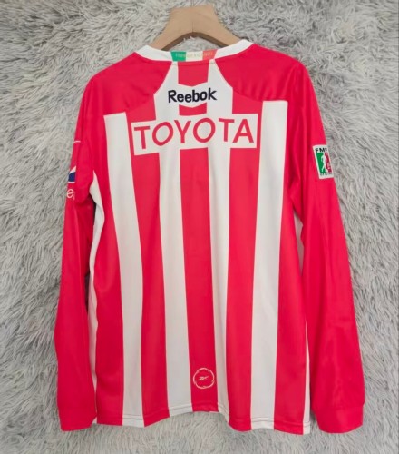2010-2011 Chivas Home Long Sleeve Retro Soccer Jersey
