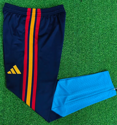 26-27 Spain Royal blue Training Long Pants (Have Pocket)