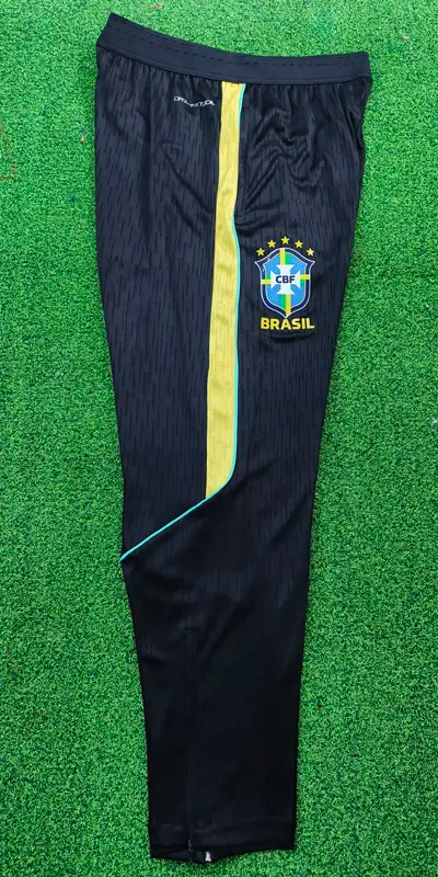 26-27 Brazil Black Training Long Pants (Have Pocket)