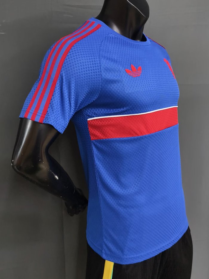 26-27 Man Utd Blue Special Edition Player Version Training shirts