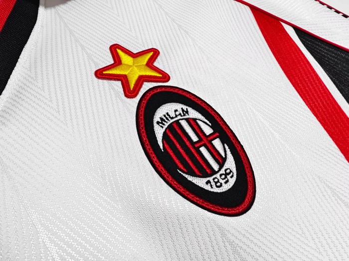 1997-1998 ACM Away Long Sleeve Retro Soccer Jersey
