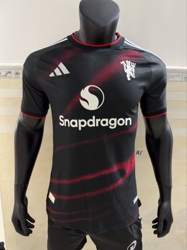 27-28 Man Utd Third Player Version Soccer Jersey