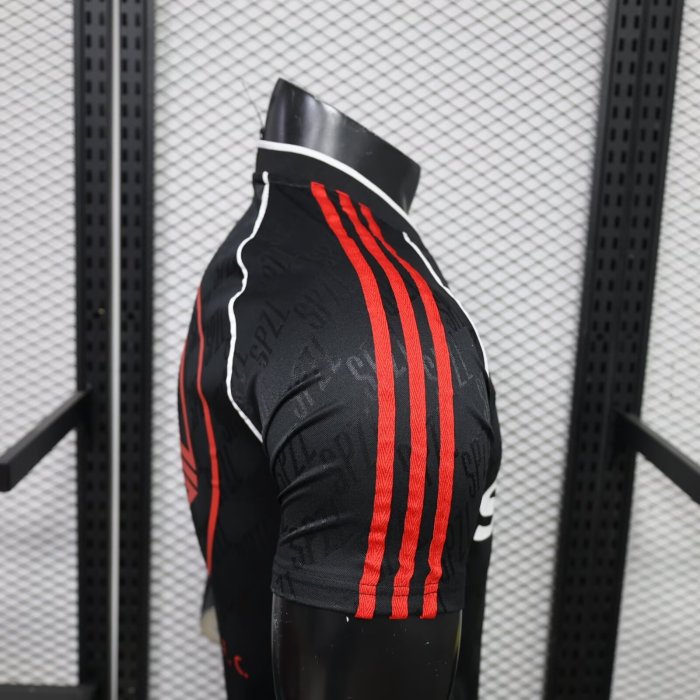 26-27 Man Utd Black Casual Version Player Version Training shirts