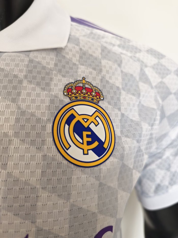 27-28 RMA Home Player Version Soccer Jersey
