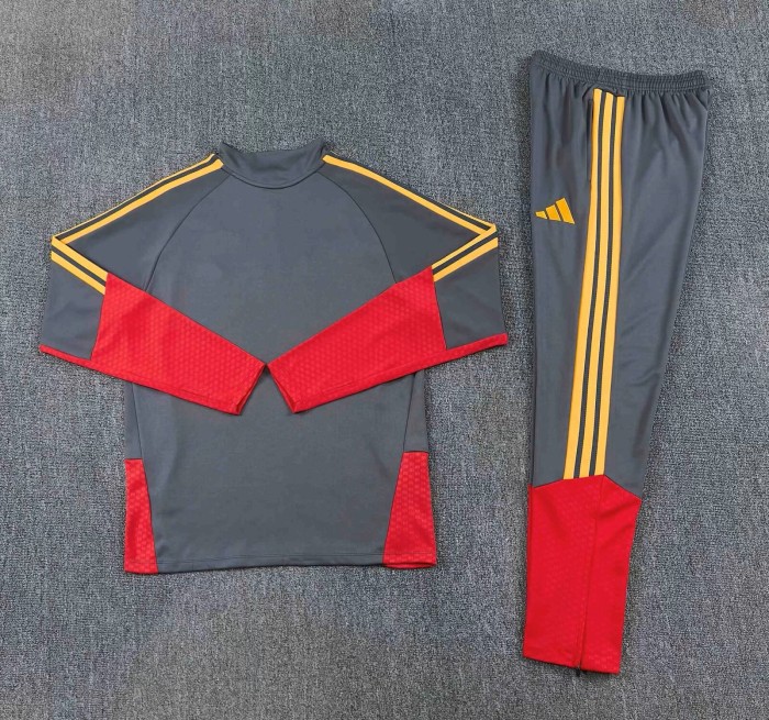 26-27 Roma High Quality Kids Half Pull Tracksuit