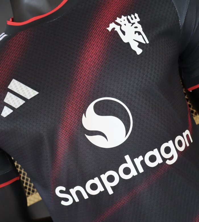 27-28 Man Utd Third Player Version Soccer Jersey