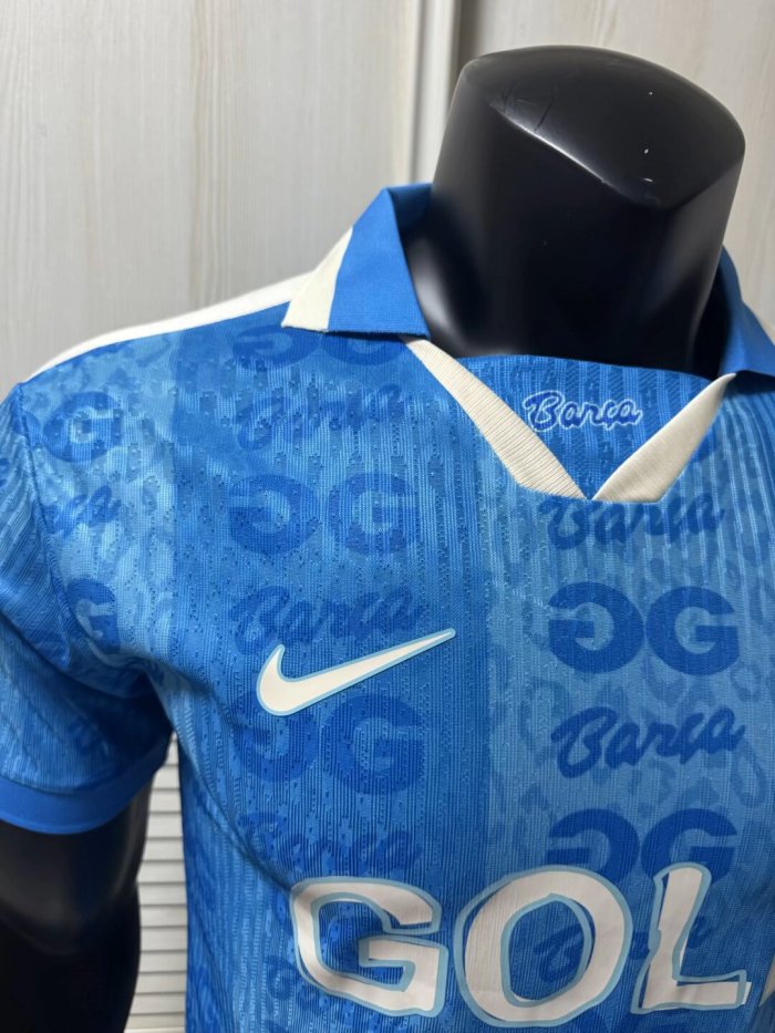 26-27 BAR Blue Joint Edition Player Version Soccer Jersey (GOLF)