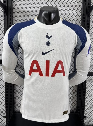 25-26 TOT Home Long sleeves Player Version Soccer Jersey