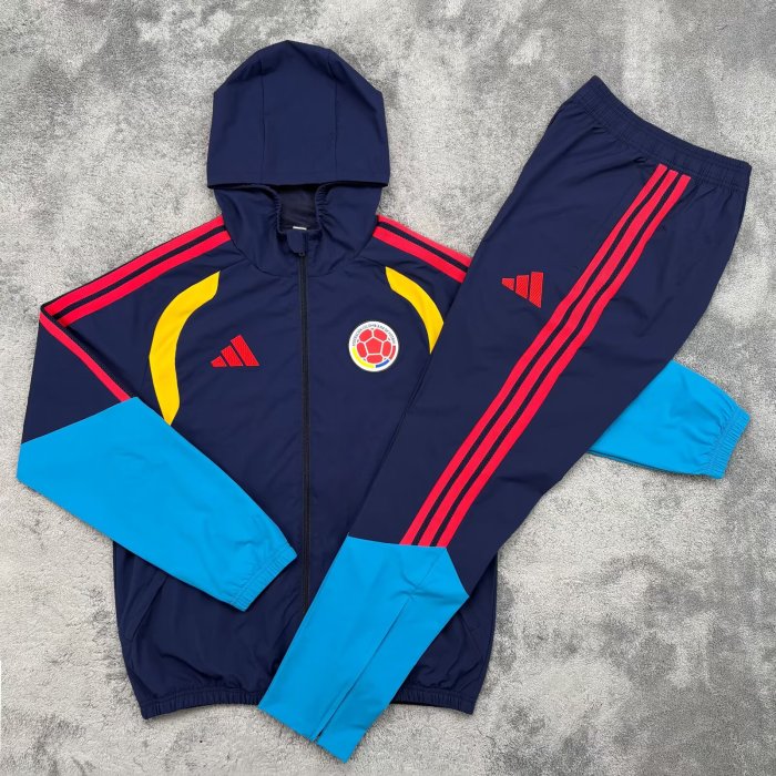 2026 Colombia High Quality Windbreaker Suit