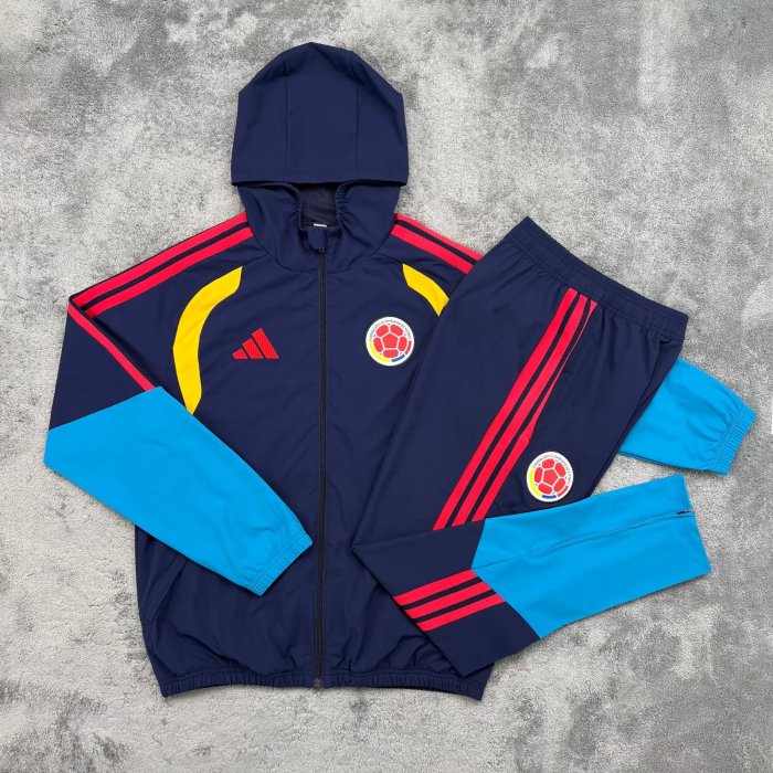 2026 Colombia High Quality Windbreaker Suit