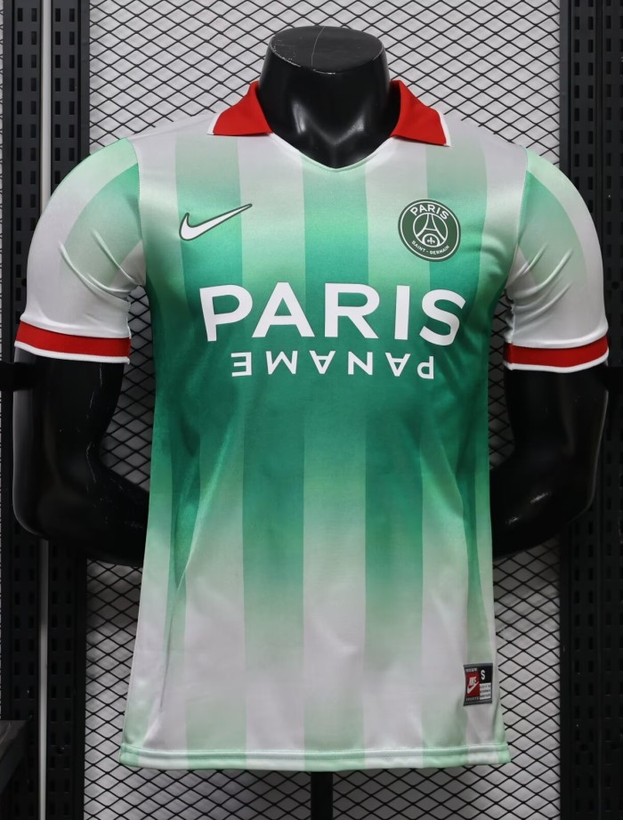 26-27 PSG Green Special Edition Player Version Soccer Jersey