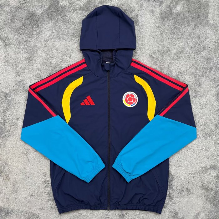 2026 Colombia High Quality Windbreaker Suit
