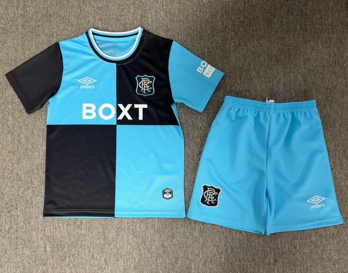 26-27 Rangers Fourth Kids Soccer Jersey
