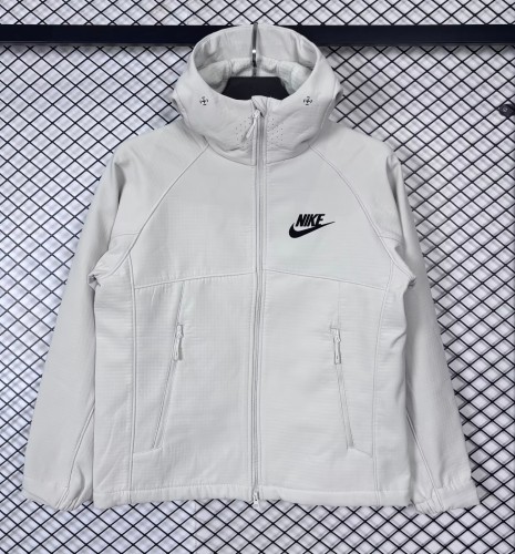 2026 NK White New Pattern Hardshell jacket