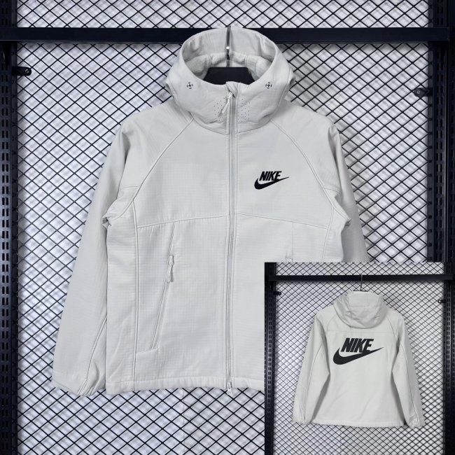 2026 NK White New Pattern Hardshell jacket