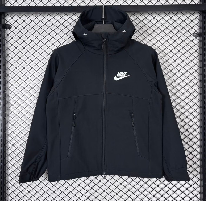 2026 NK Black New Pattern Hardshell jacket