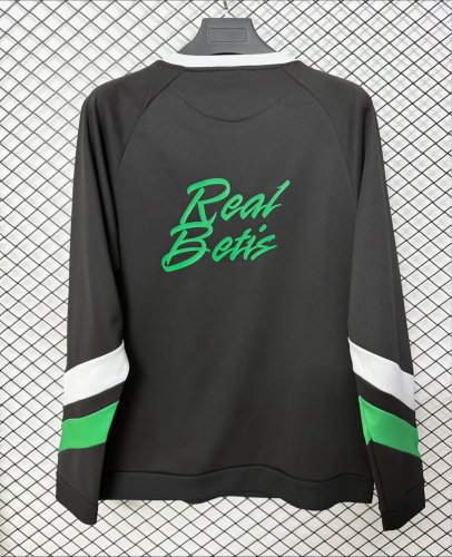 26-27 Real Betis Black Hoody (无帽卫衣)