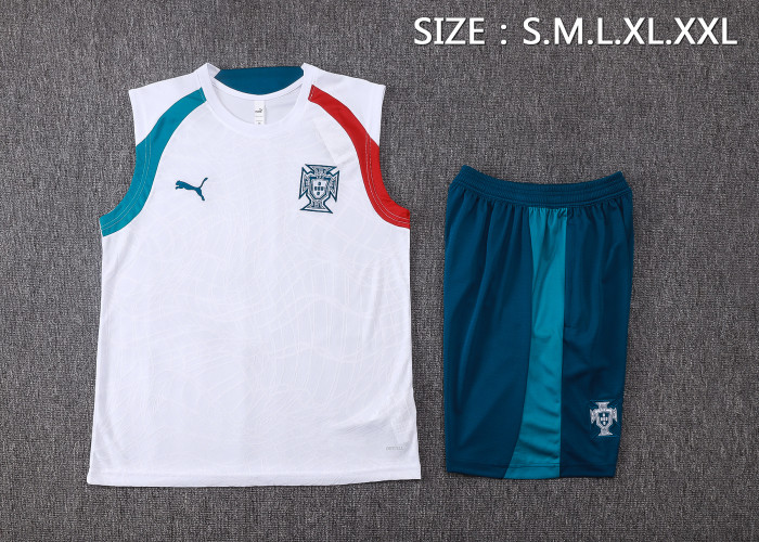 26-27 Portugal High Quality Tank Top And Shorts Suit