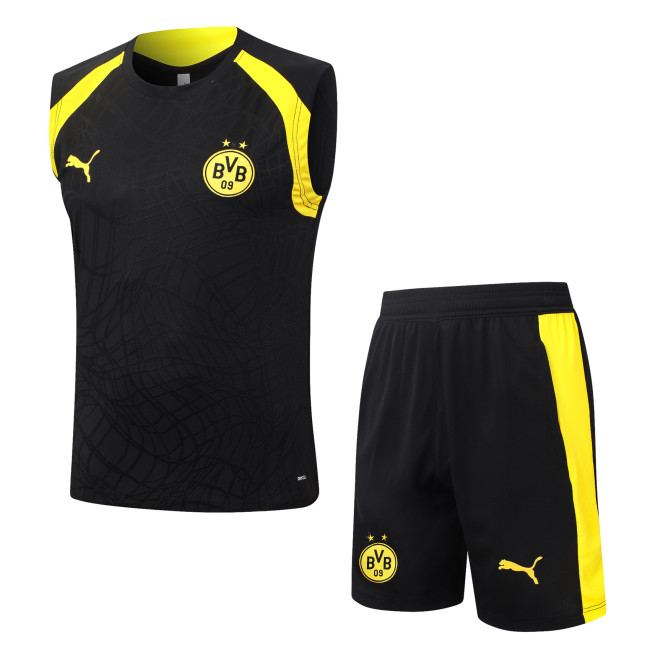 26-27 Dortmund High Quality Tank Top And Shorts Suit