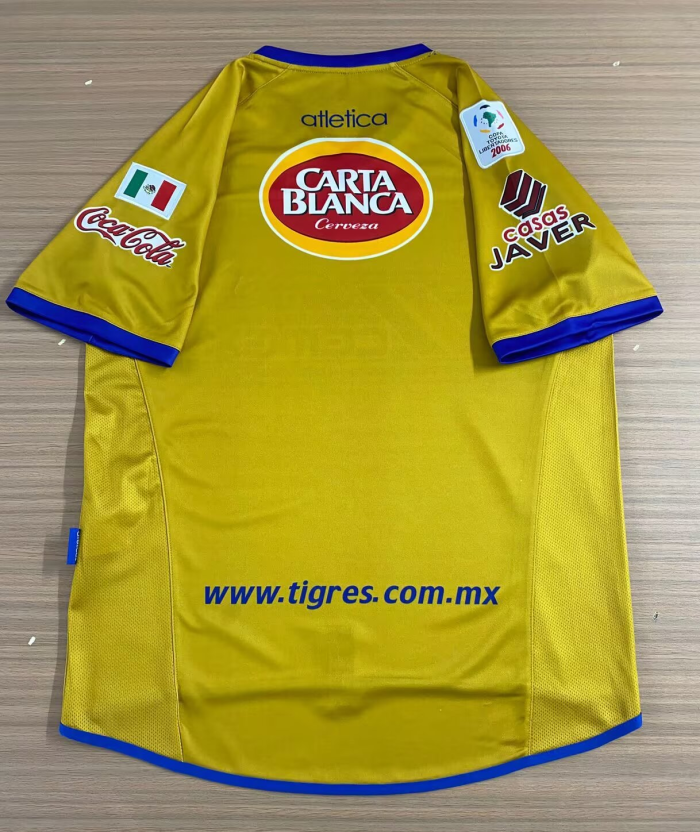 206-2007 Tigres UANL Home Retro Soccer Jersey