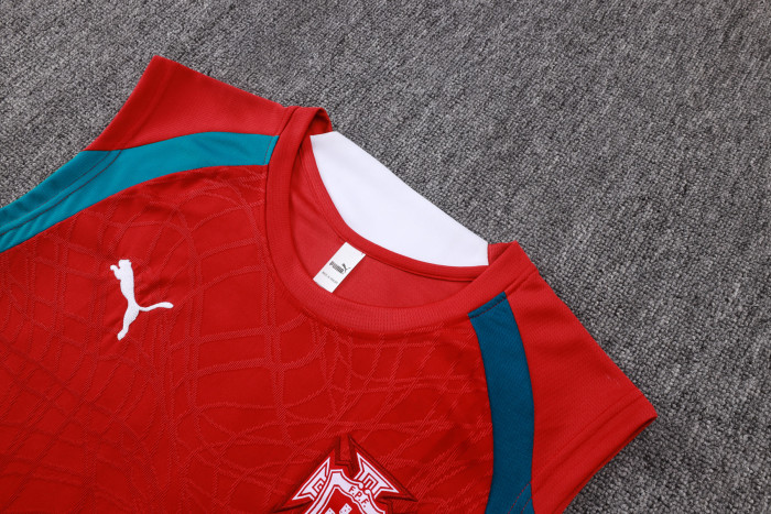 26-27 Portugal High Quality Tank Top And Shorts Suit