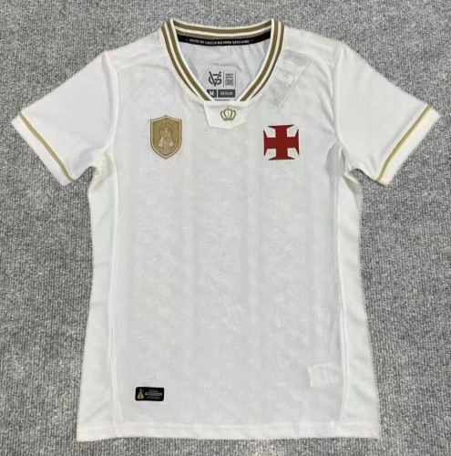 26-27 Vasco da White Special Edition Women Fans Soccer Jersey (女)