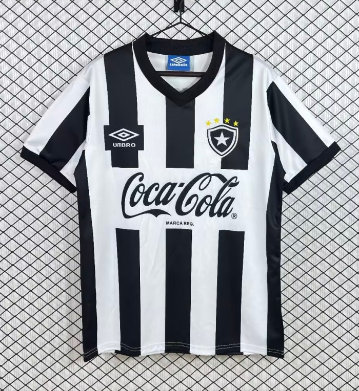 1989 Botafogo Home Retro Soccer Jersey