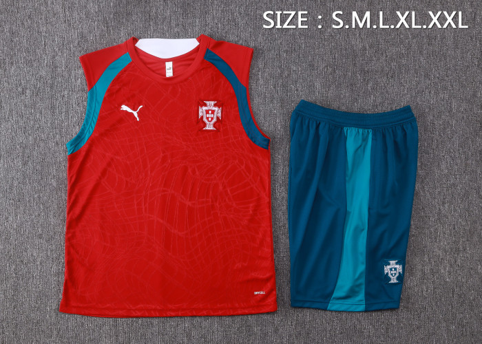 26-27 Portugal High Quality Tank Top And Shorts Suit