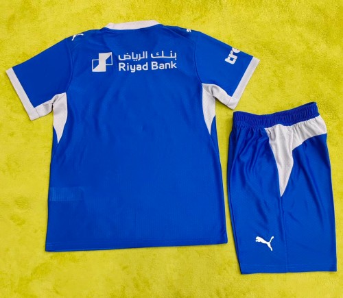 26-27 Al-Hilal Home Kids Player Version Soccer Jersey(球员童装)