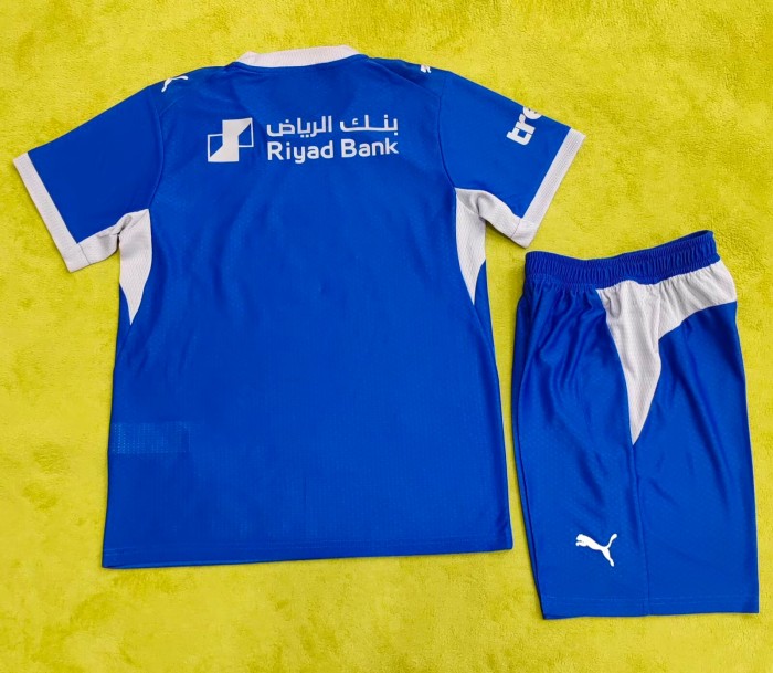 26-27 Al-Hilal Home Kids Player Version Soccer Jersey(球员童装)