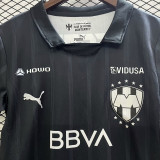 24-25 Monterrey Third Women Soccer Jersey (女)黑色