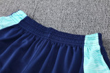 24-25 Flamengo Royal blue Tank top and shorts suit *背心套装